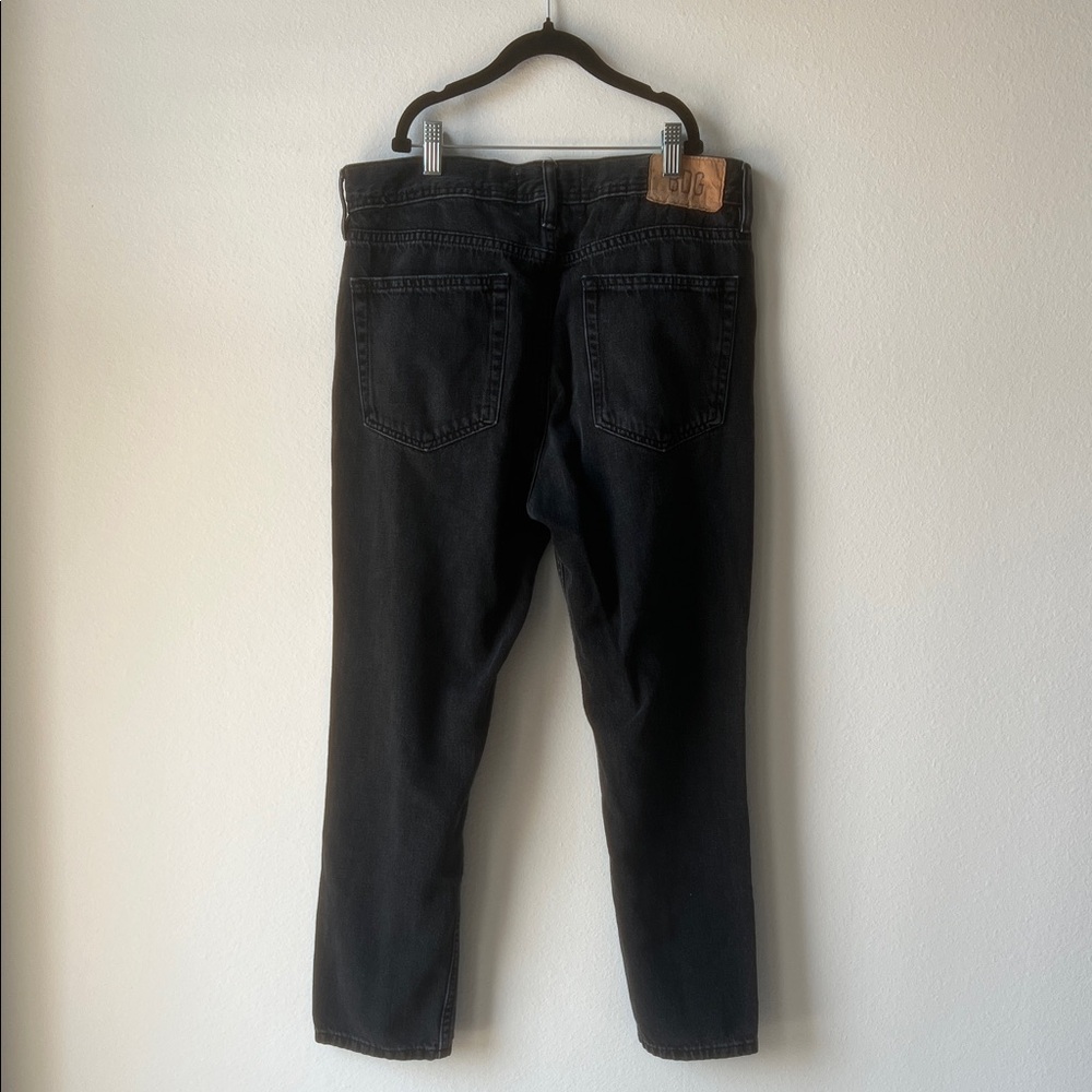 BDG Men's Jet Black Straight Jeans - Picture 3 of 5